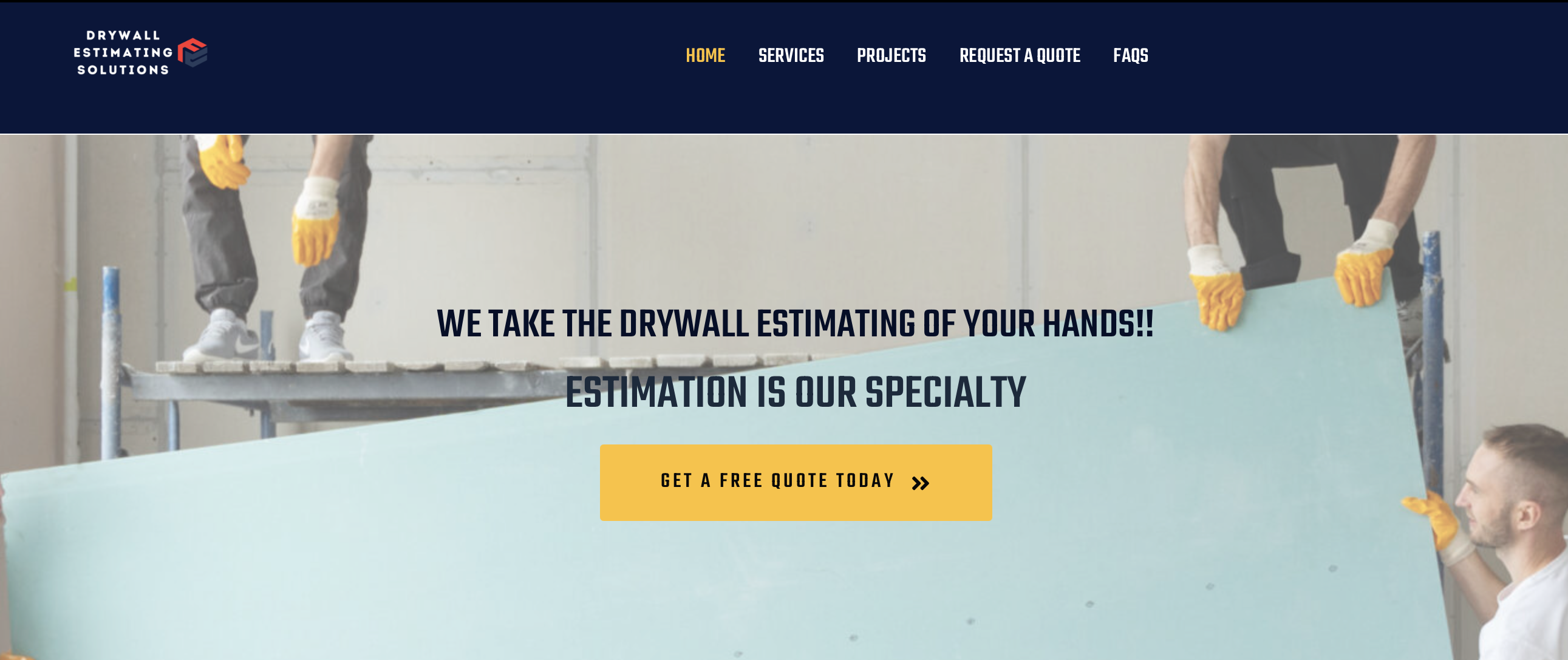 Professional website with CMS integration for Tampa Bay business